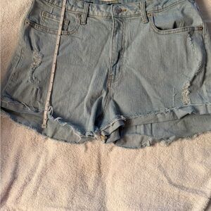 Wild fable Light Blue Distressed Denim Shorts sz 12